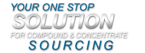 Your One Stop Solution for Compound and Concentrate Sourcing
